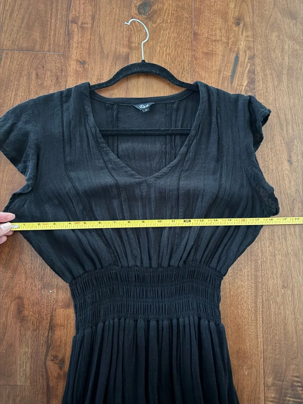 Rails Tara V neck Smocked Waist Dress - Picture 11 of 13